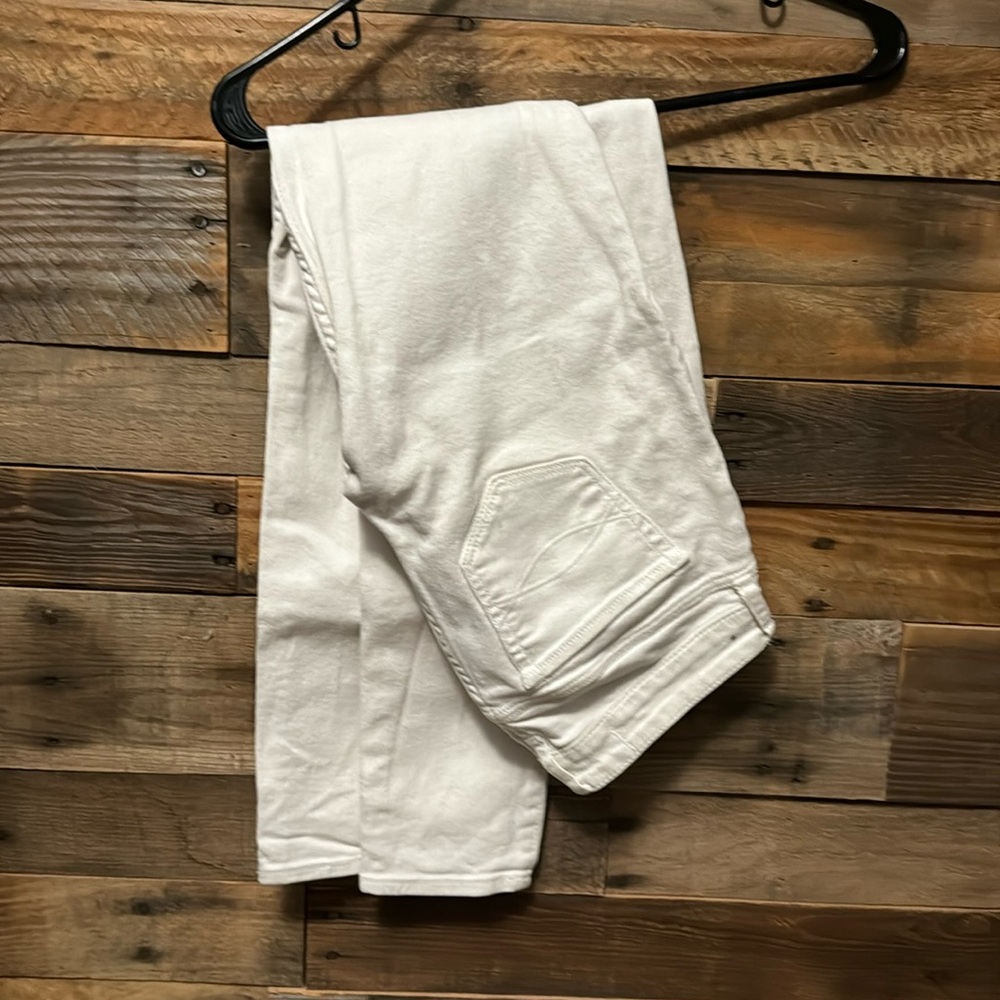 White Abercrombie & Fitch skinny jeans